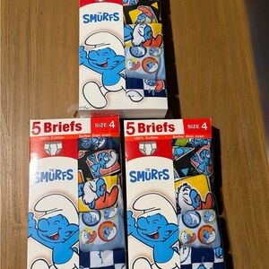 The Smurfs Boys' Briefs Pack (15 undies total)